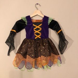 Beautiful little witch dress costume